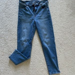 High rise Jean Jegging